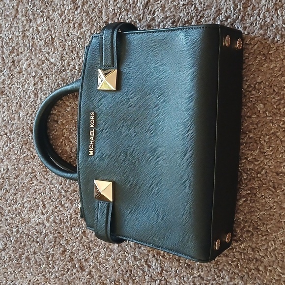Micheal kors Karla east west saffiano small satchel - Picture 14 of 16